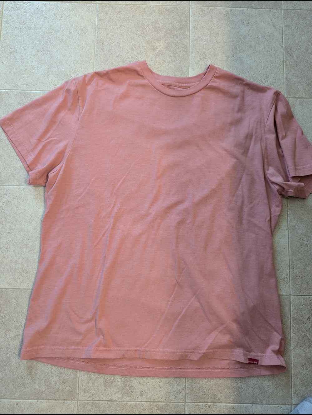 Bench Relaxed Fit Tee in Dusty Rose